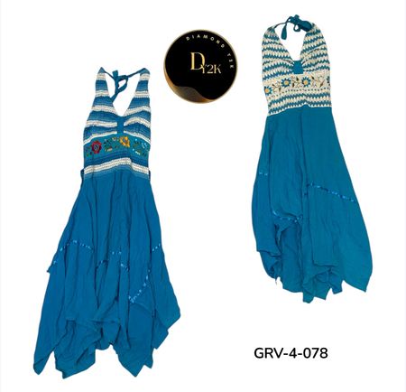 Soft & Stylish Cotton Dress – Lightweight Comfort for All-Day Wear (GRV-4-078)