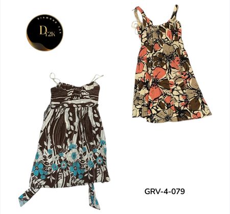 Women’s Casual Cotton Dress – Comfortable & Breathable Everyday Wear (GRV-4-079)