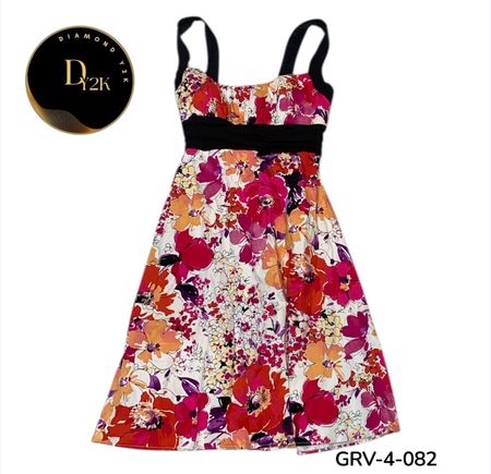 Women’s Casual Cotton Dress – Comfortable & Breathable Everyday Wear (GRV-4-082)