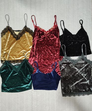 #13 Velvet Cami Tops