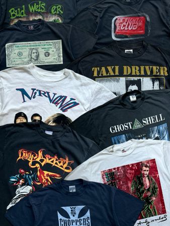 VINTAGE STYLE BAND TEES