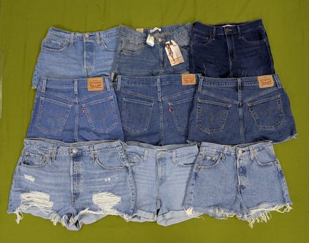 💥 RV2763 Women Levi's Mini Shorts