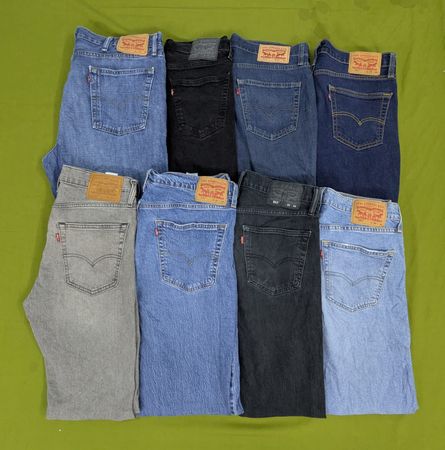RV2773 Levi's Zipper Jeans