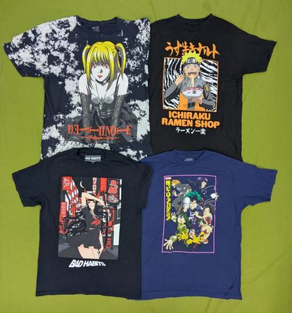 💥 RV2775 Japanese Cartoon Tshirts