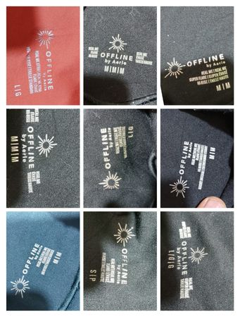 Off line flared  leggings