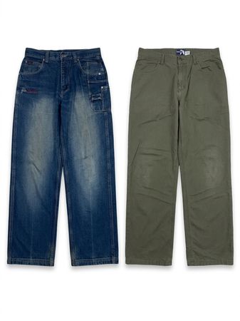 (FV-1094) Branded Pants ( Fubu , Harley Davidson , Polo , The north Face )