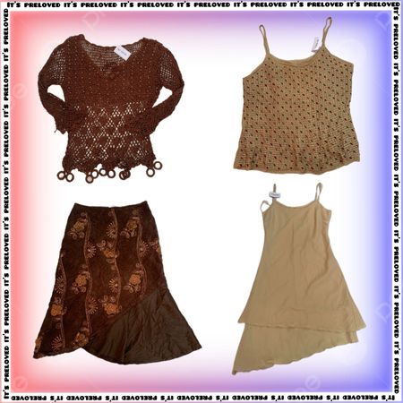 Desert Sand Collection - tops, Dresses and skirts (SS-2197)