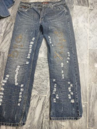 Armani and D&G jeans