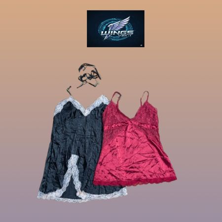 Y2K Sleep Nighty Tops