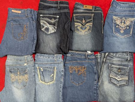 Y2K flares jeans