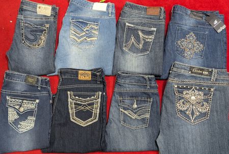 Y2K flares jeans