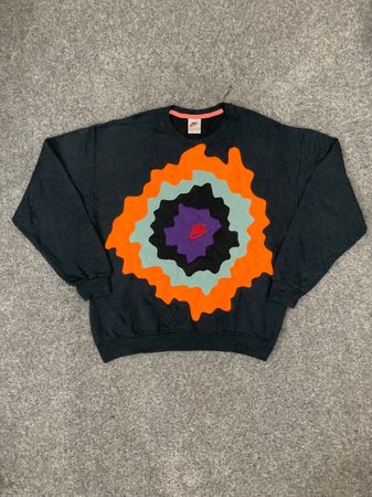 Upcycle Nike Branded Patchwork Sweatshirt