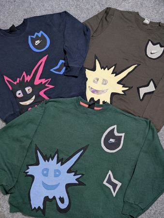 Upcycle Nike Patchwork Sweatshirt