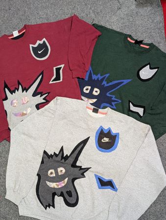 Upcycle Nike Patchwork Sweatshirt