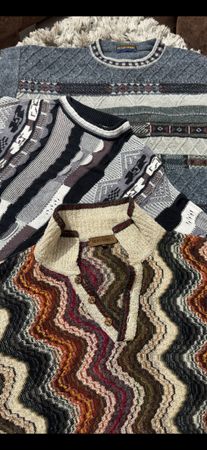 Coogi-Style Sweaters