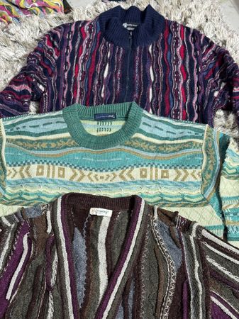 Coogi-Style Sweaters