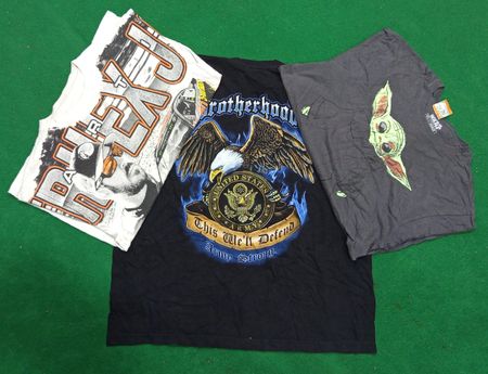 Printed T-Shirts 100 pieces