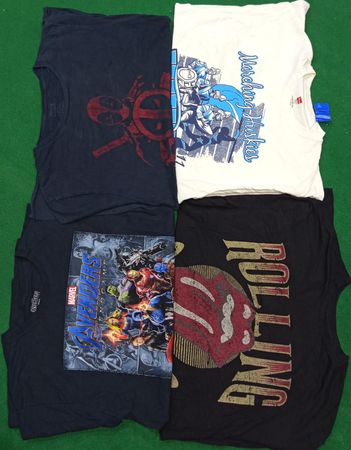 Printed T-Shirts 56 pieces