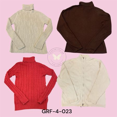 Classic Cable Knit Sweater – Effortless Elegance (GRF-4-023)