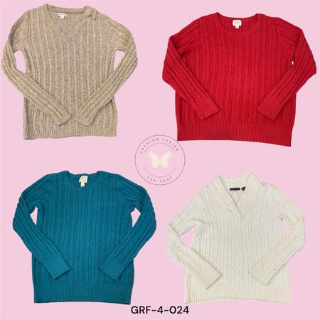 Premium Handcrafted Cable Knit Sweate (GRF-4-024)
