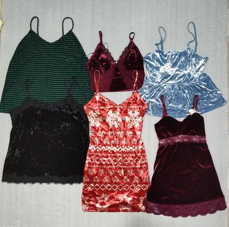 #17 Tops de Cami Veludo