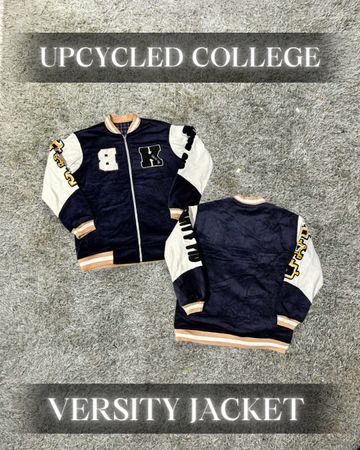 Upcycled College Versity Jackets