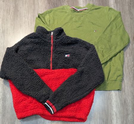 4890 - Tommy Hilfiger Long Sleeves T-Shirts,¼ Zip