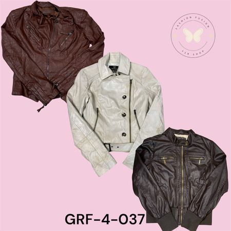 Stylish Leather Jacket – Modern Fit Casual Outerwear (GRF-4-037)