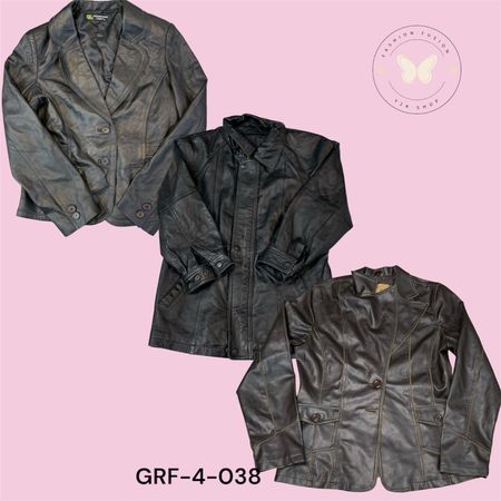 Minimalist Leather Jacket – Clean & Smart Look (GRF-4-038)