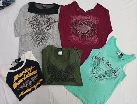 CR7292 Y2K Harley Baby Tees