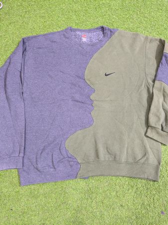 Upcycle Nike Patchwork Sweatshirt