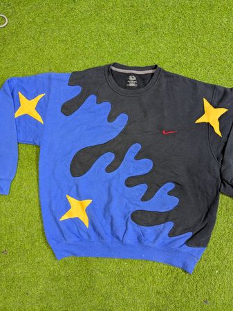 Upcycle Nike Patchwork Sweatshirt