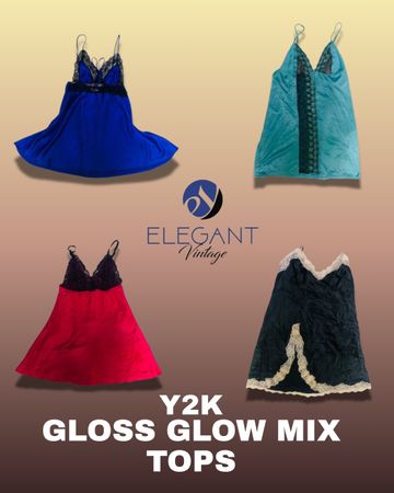 Y2K Gloss Glow Mix Tops - EV1313