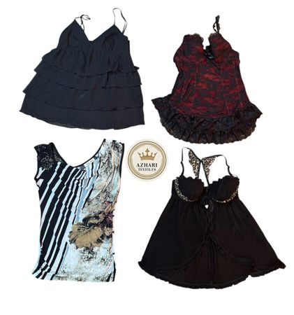 Y2K Black Hot selling Tops 20 pcs At 728