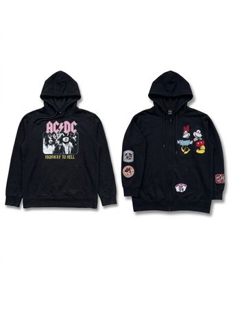 (FV-1115) Printed Sweatshirt -Hoodie