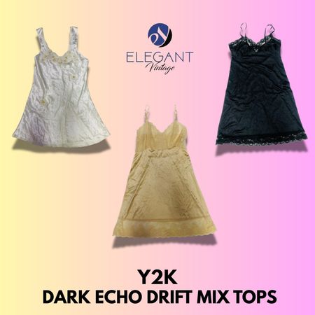 Y2K Dark Echo Drift Mix Tops - EV1325