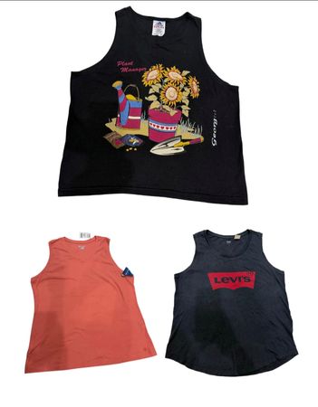 T022 Essential Sleeveless Graphic Tee - Retro Summer Vest - Unisex