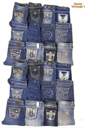💥 RV2794 Y2K Women Bootcut Jeans