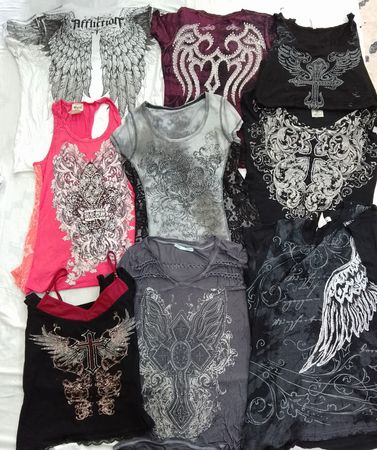 CR7311 Y2K Baby Tees