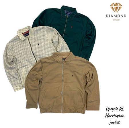 Upcycle Ralph Lauren Harrington Jacket (Dv -04-103)