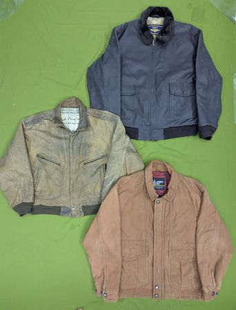 RV2801 Vintage Leather Jackets