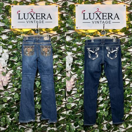 Y2K Jeans 5 Flared & 1 Straight | LV-