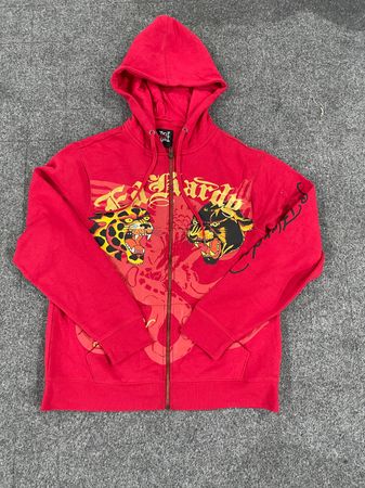 Ed hardy mens zippers