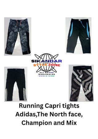 Adidas,The north face and Mix Capri Running Tights  PVC - 00220