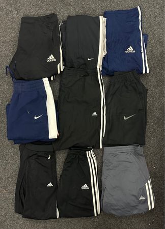Nike and Adidas track pant