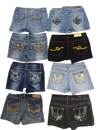 Y2kデニムセクシーショーツ