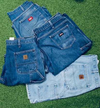 Vintage carhartt , deckies short — luxury thrift find ✨
