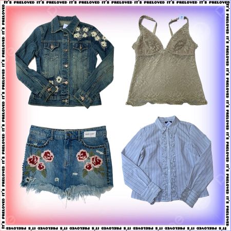Denim & Daisies Bundle - tops, dresses, denim skirts, jacket, Pant (SS-2203)