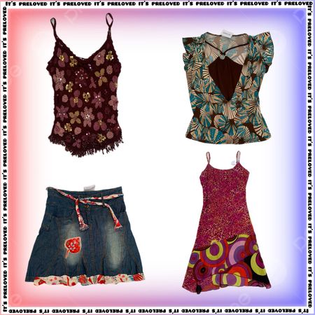 Bohemian Soul Bundle - tops, dresses and skirts (SS-2199)