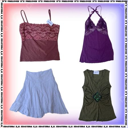 Verspielt Prinzessinnen-Set - Oberteile, Kleider, Röcke (SS-2205)